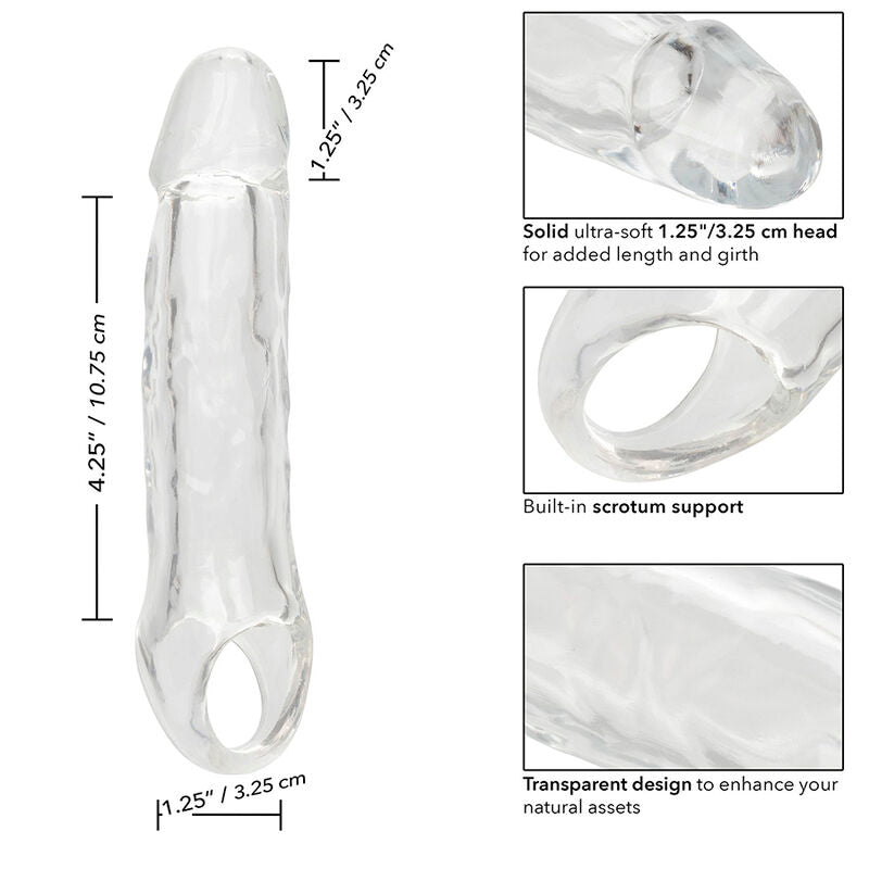 CALEXOTICS - PERFORMANCE MAXX EXTENSION CLEAR 5.5 TRANSPARENT