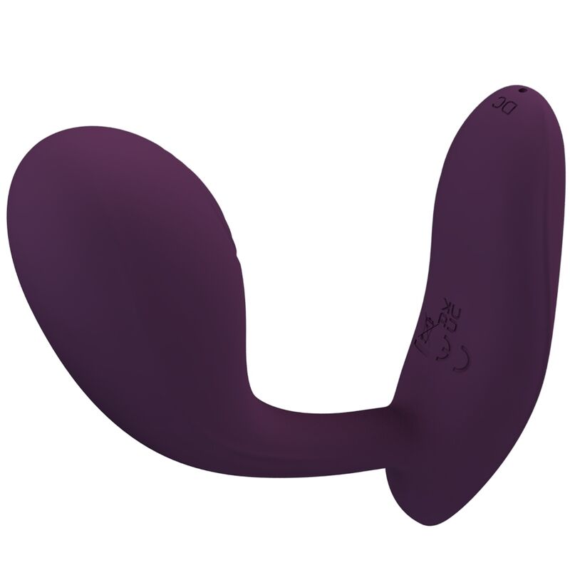 PRETTY LOVE - BAIRD G-SPOT 12 VIBRAÇÕES RECARREGÁVEL LILAC APP