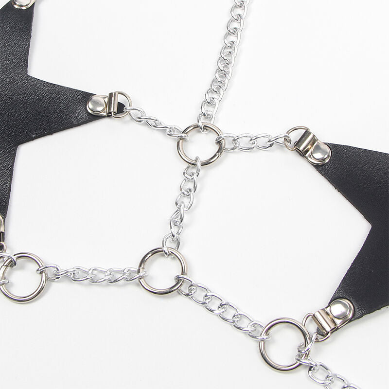 SUBBLIME - FULL BODY HARNESS STAR CHAIN ​​DETAIL ONE SIZE