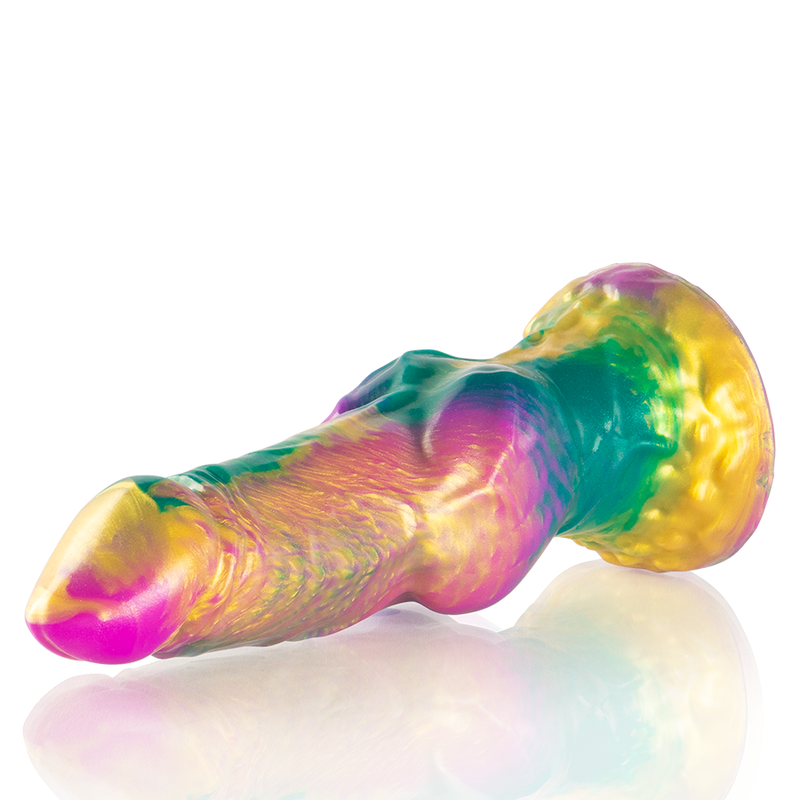 EPIC - IRIS DILDO WITH RAINBOW TESTICLES OF PLEASURE