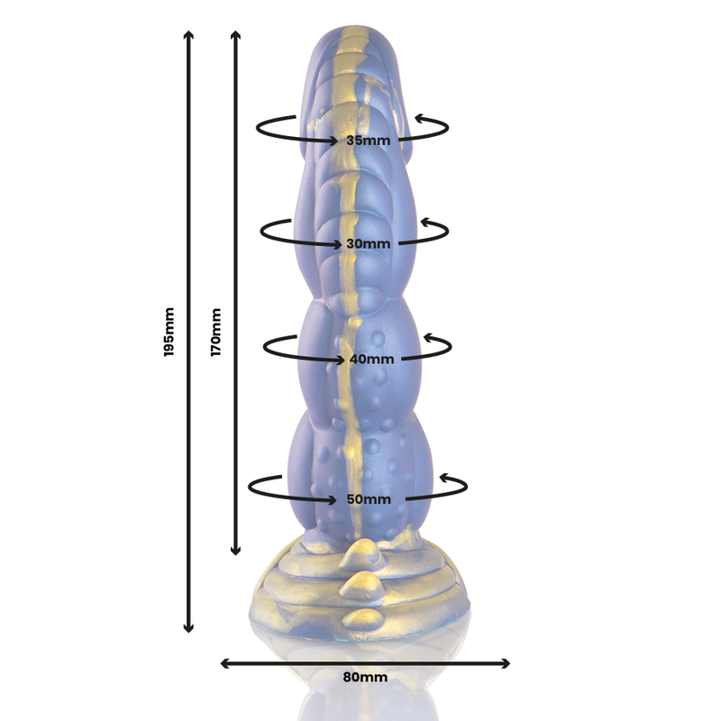 ÉPICO - POSEIDON DILDO ABRAÇO DO MAR