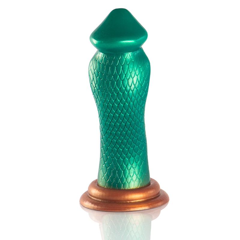 ÉPICO - DILDO PYTHON COBRA VERDE