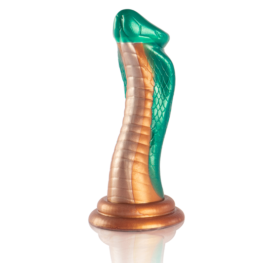 ÉPICO - DILDO PYTHON COBRA VERDE