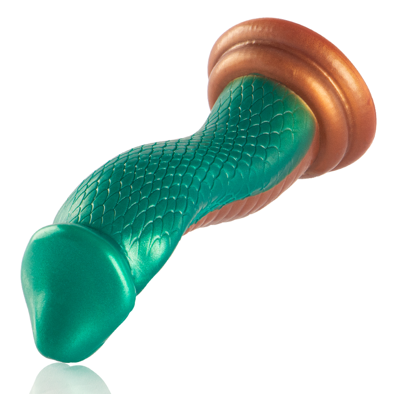 ÉPICO - DILDO PYTHON COBRA VERDE