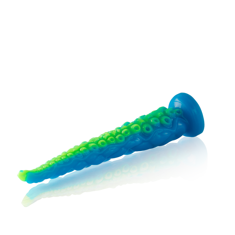 EPIC - SCYLLA DILDO TENTÁCULO FINO FLUORESCENTE TAMAÑO PEQUEÑO