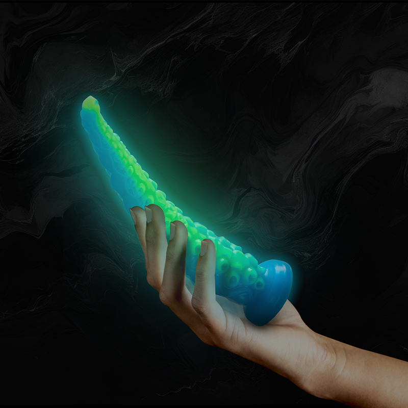 EPIC - SCYLLA FLUORESCENTE TENTÁCULO FINO DILDO TAMANHO PEQUENO