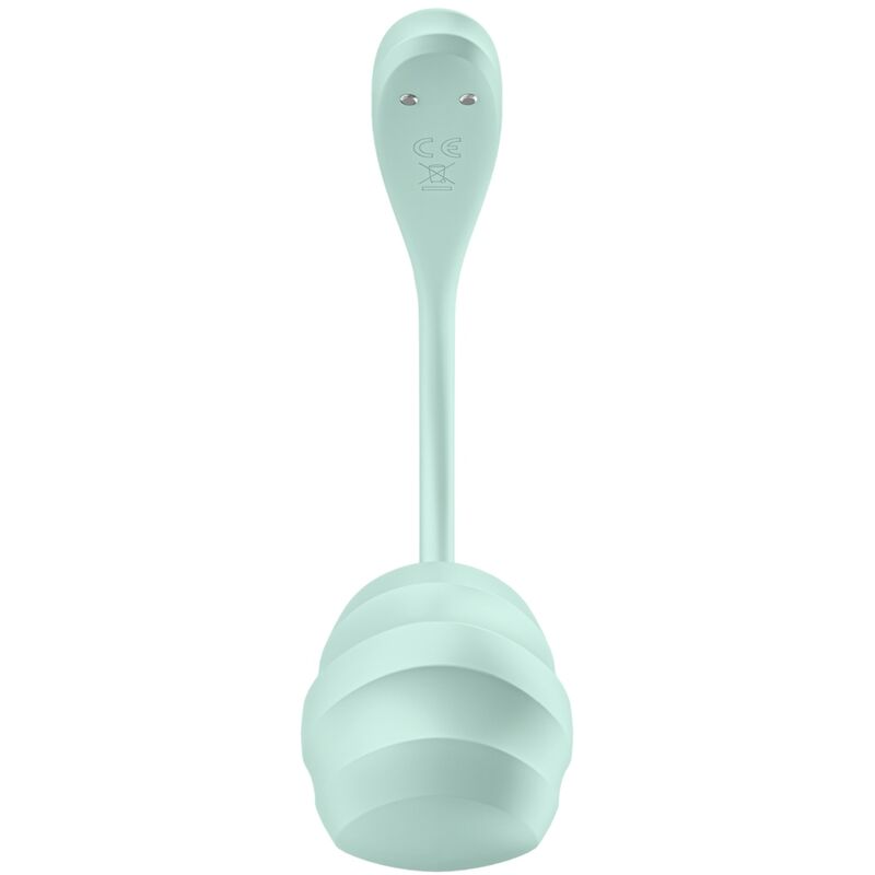 SATISFYER - ESTIMULADOR DE PONTO G SMOOTH PETAL VERDE ÁGUA APLICATIVO GRATUITO