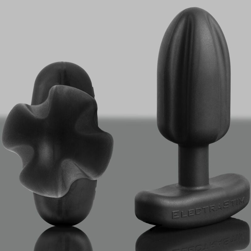 ELECTRASTIM - TARTARUS QUADROPOLAR SILICONE ANAL PLUG BLACK