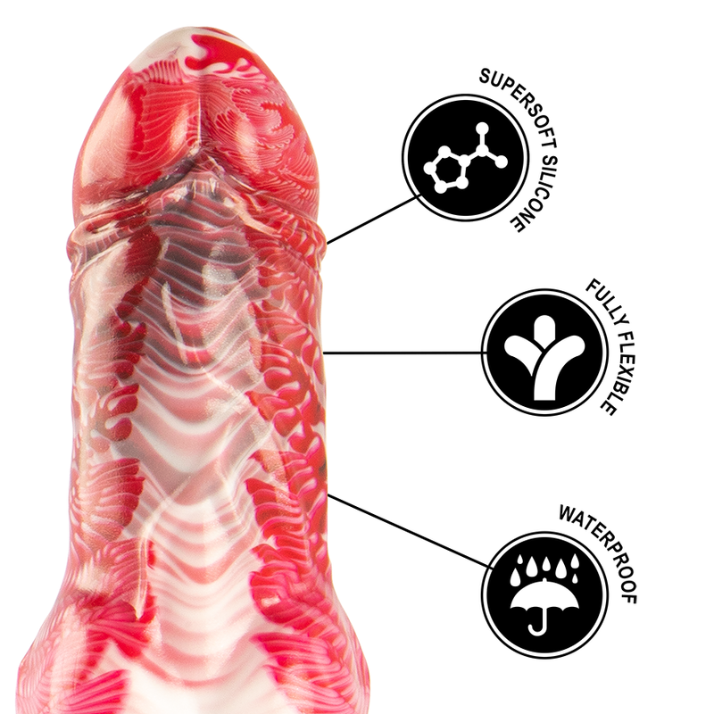 EPIC - DILDO HELIOS COM CALOR DE TESTÍCULOS E ÊXTASE