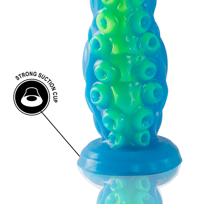 EPIC - SCYLLA FLUORESCENTE TENTÁCULO FINO DILDO TAMANHO PEQUENO