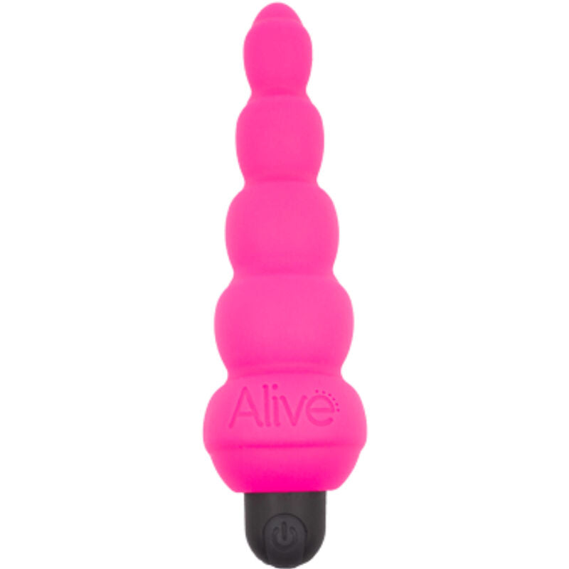 ALIVE - LANCE PRO ESTIMULADOR ANAL E VIBRADOR ROSA