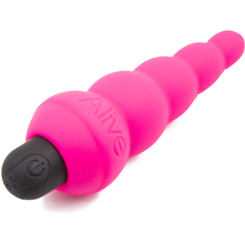 ALIVE - LANCE PRO ESTIMULADOR ANAL E VIBRADOR ROSA