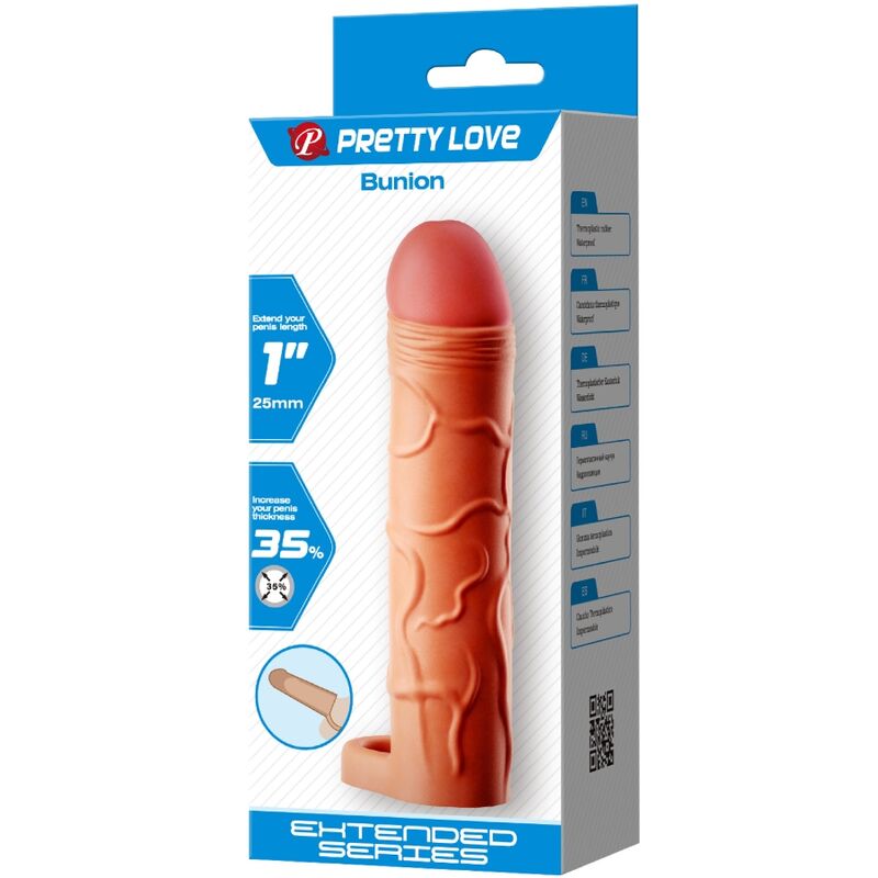 PRETTY LOVE - BUNION NATURAL PENIS EXTENDER COVER