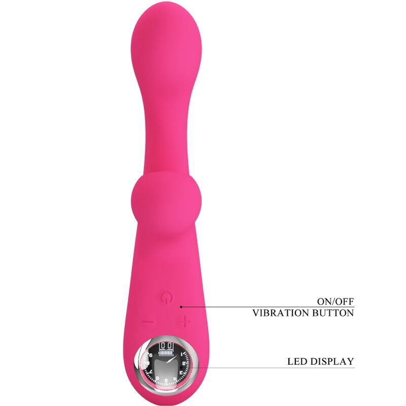 PRETTY LOVE - SKYLAR PINK STIMULATOR VIBRATOR