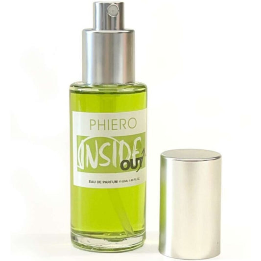 500 COSMÉTICOS - PHIERO INSIDE OUT PERFUME COM FEROMONAS PARA HOMENS