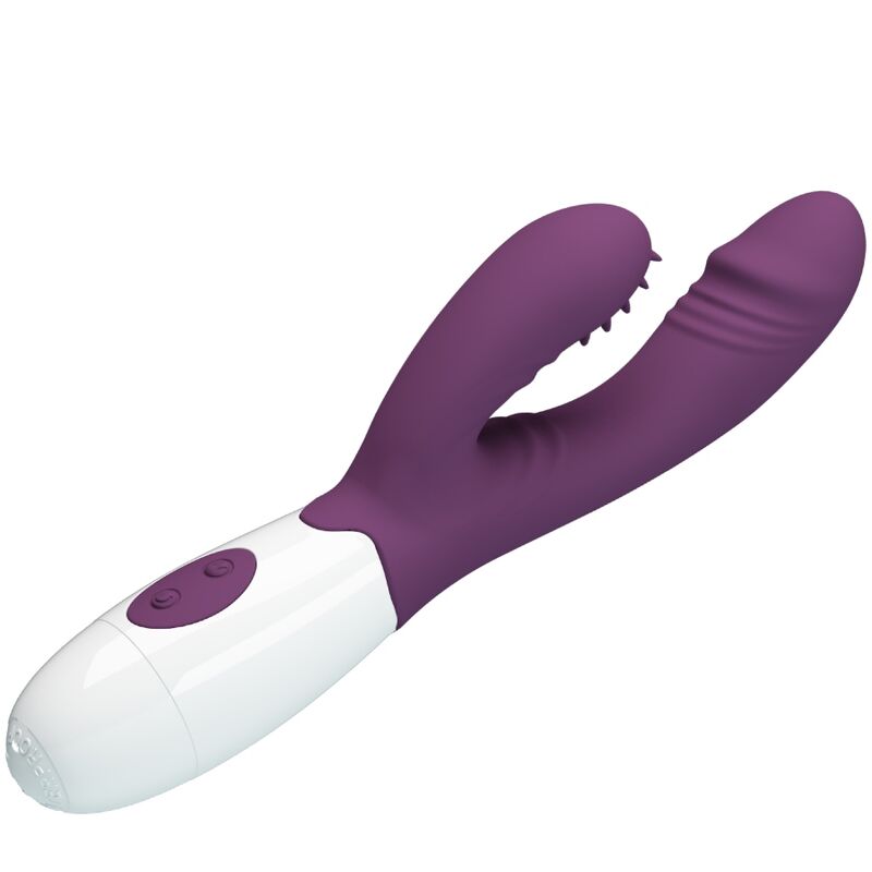 PRETTY LOVE - ANDRE RABBIT VIBRATOR &amp; PURPLE G-SPOT STIMULATOR