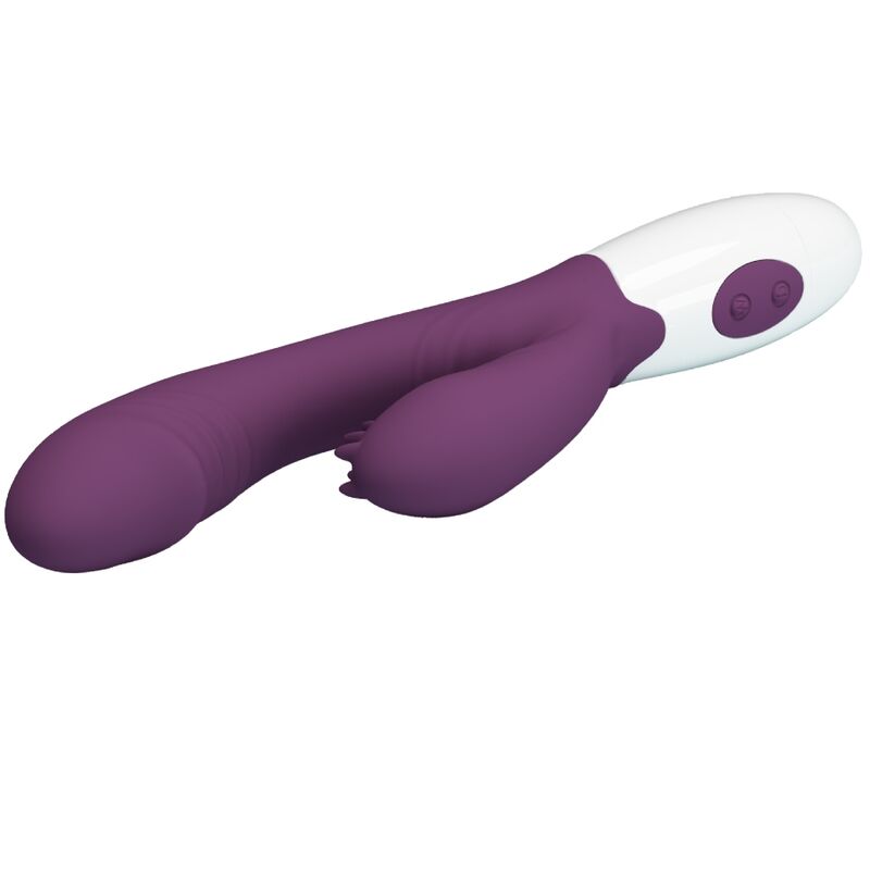 PRETTY LOVE - ANDRE RABBIT VIBRATOR &amp; PURPLE G-SPOT STIMULATOR