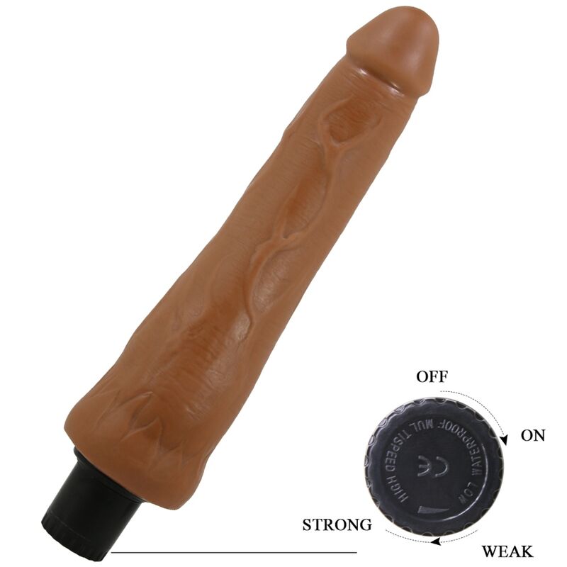 PRETTY LOVE - VIBRADOR REALISTA ALFREDO 21,5 CM -OU- 4 CM