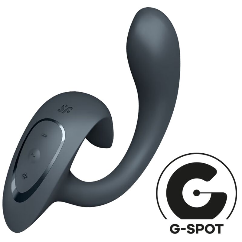 SATISFYER - G FOR GODDESS 1 VIBRADOR COELHO CINZA ESCURO