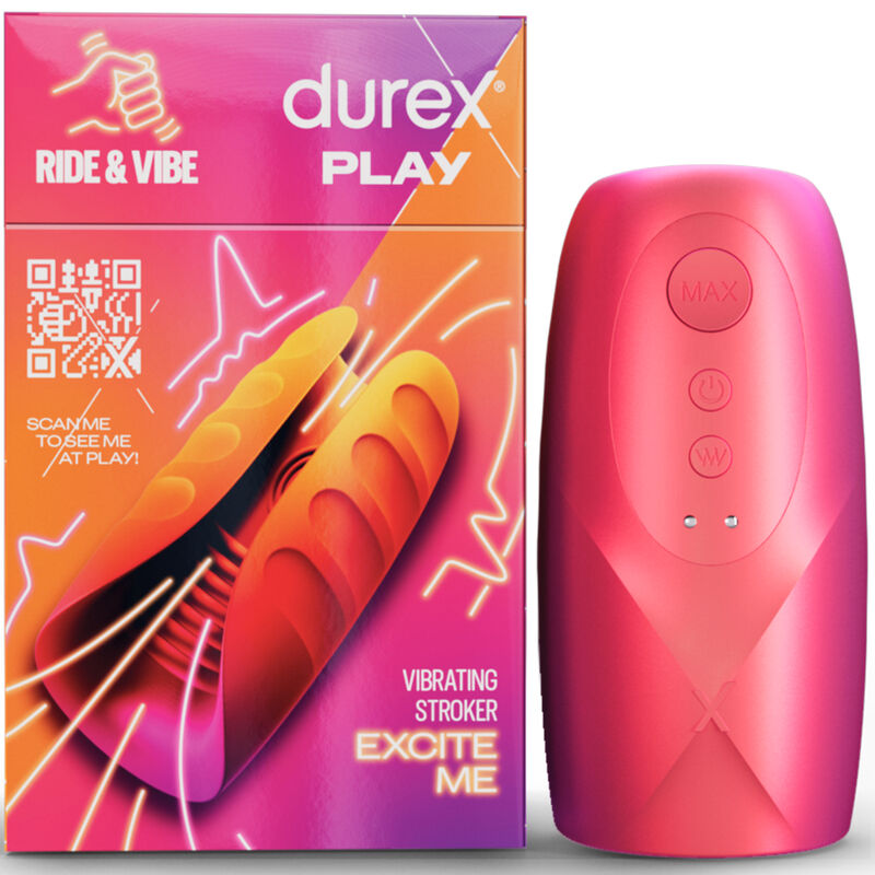 DUREX - RIDE &amp; VIBE VIBRATOR MASTURBATOR TOY