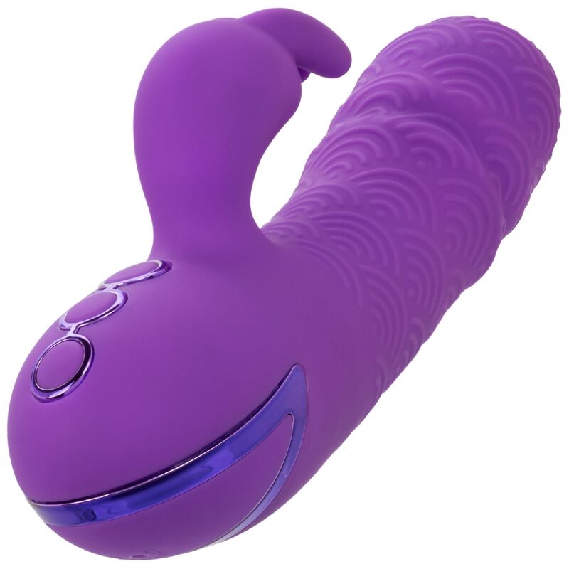 CALEXOTICS - MANHATTAN BEACH MARVEL VIBRATOR RABBIT MORADO BY CALIFORNIA DREAMING