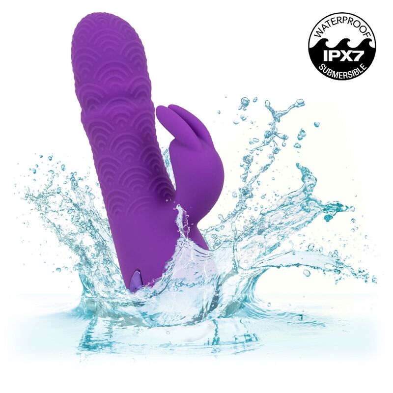 CALEXOTICS - MANHATTAN BEACH MARVEL VIBRATOR RABBIT MORADO BY CALIFORNIA DREAMING