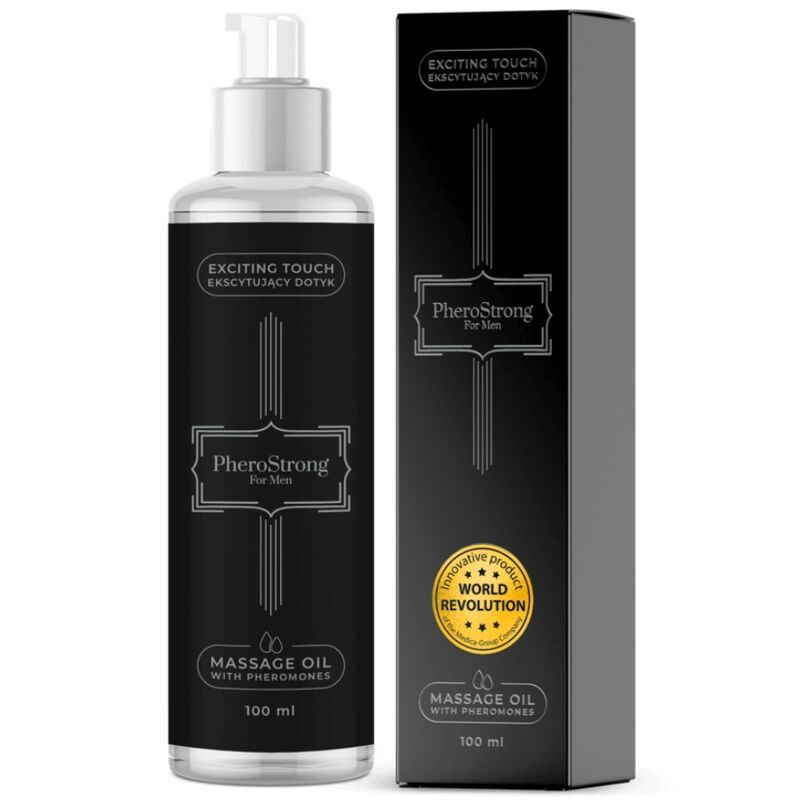 PHEROSTRONG - ÓLEO DE MASSAGEM PARA HOMENS 100 ML