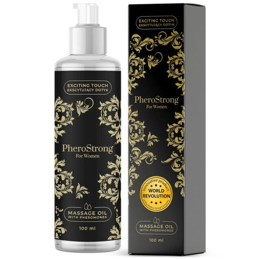 PHEROSTRONG - ÓLEO DE MASSAGEM FEMININO 100 ML