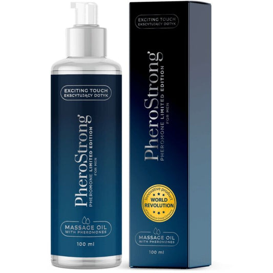 PHEROSTRONG - LIMITED EDITION MASSAGE OIL FOR MEN 100 ML