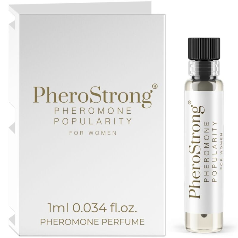 PHEROSTRONG - PERFUME DE FEROMÔNIO DE POPULARIDADE PARA MULHERES 1 ML