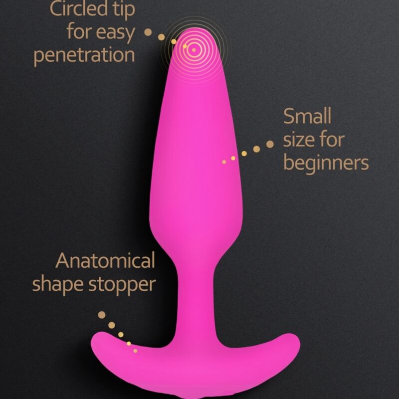 G-VIBE - GPLUG ANAL PLUG VIBRADOR XS FÚCSIA