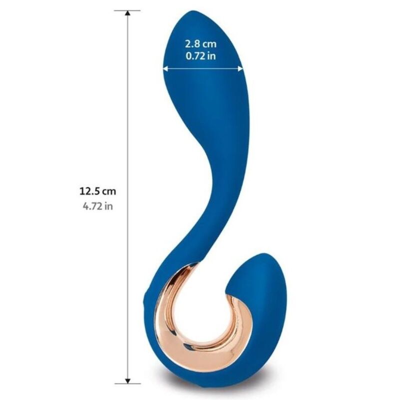 G-VIBE - GPOP 2 GYP SPOT VIBRATOR INDIGO BLUE