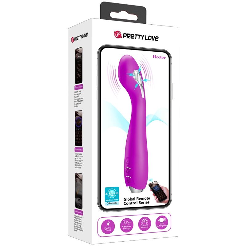 PRETTY LOVE - HECTOR VIBRATOR ELECTROSHOCK FREE APP VIOLET