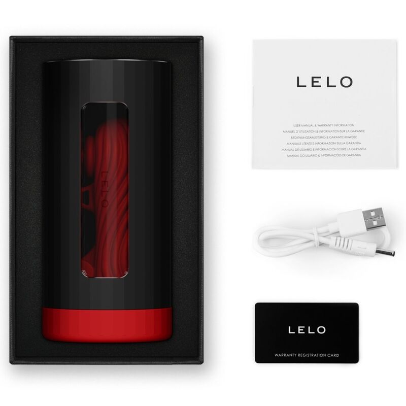 LELO - F1S V3 RED MALE MASTURBATOR XL