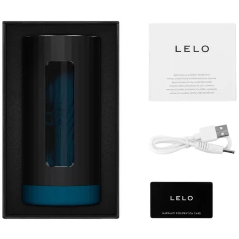 LELO - F1S V3 MALE MASTURBATOR BLUE GREEN XL