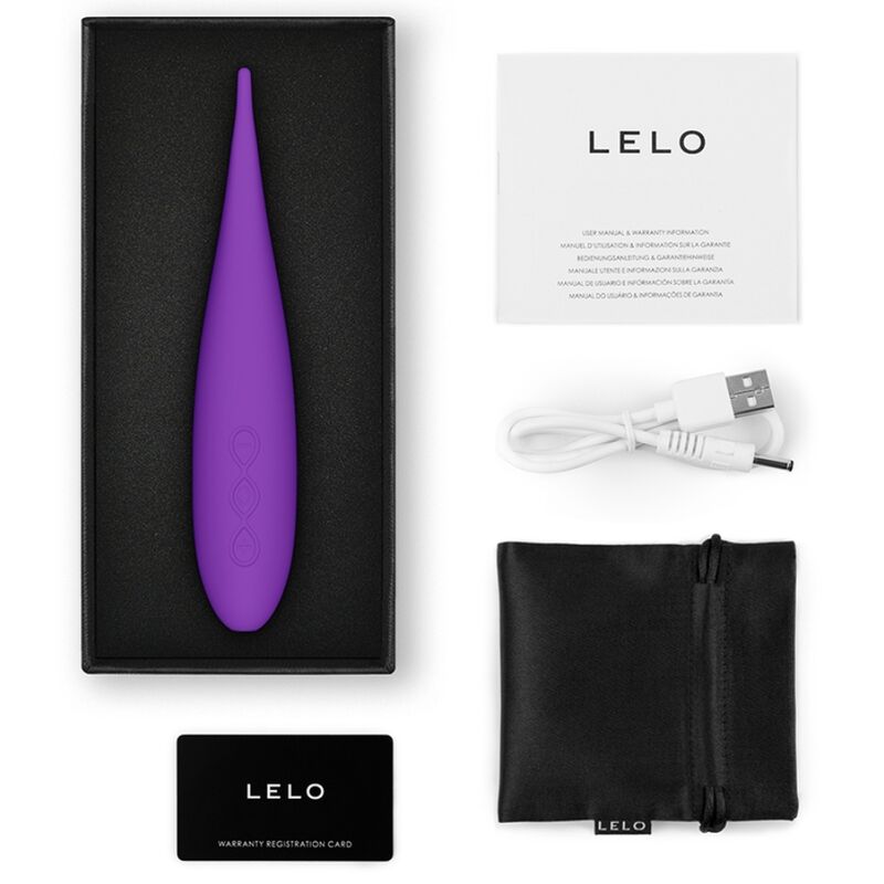 LELO - DOT TRAVEL ESTIMULADOR DE CLÍTORIS MORADO