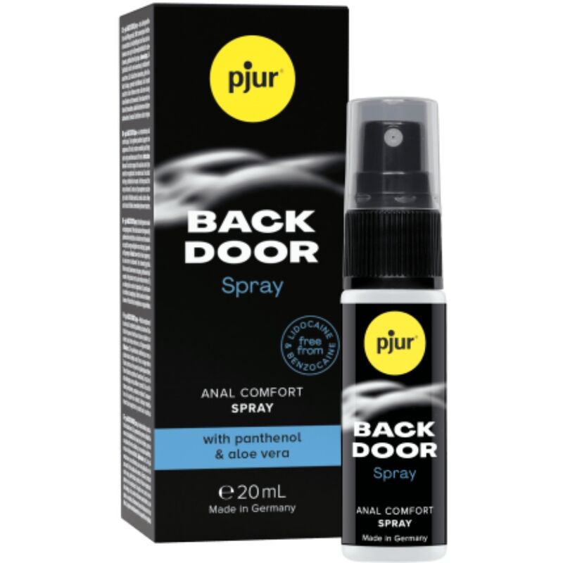 PJUR - CONJUNTO DE LUBRIFICANTE ANAL E SPRAY BACK DOOR