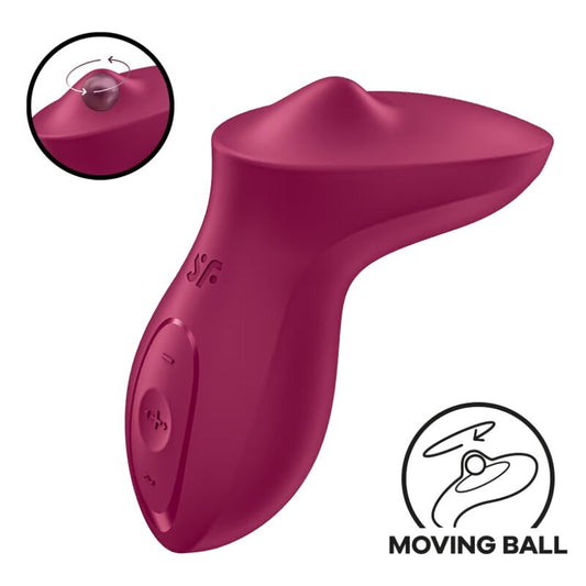 SATISFYER - EXCITERRR VIBRATOR LAY-ON CLITORIS BERRY