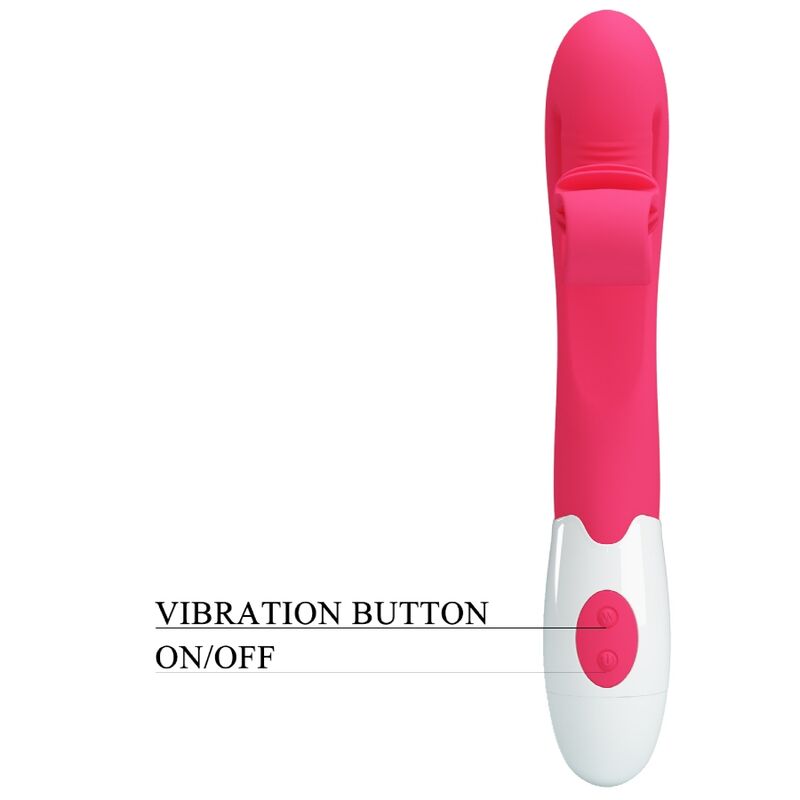 ROMANCE - VIBRADOR E ESTIMULADOR ROSA 30 VELOCIDADES