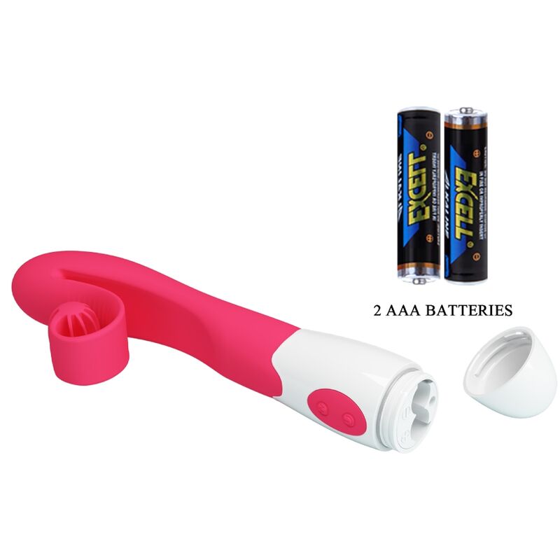 ROMANCE - VIBRADOR E ESTIMULADOR ROSA 30 VELOCIDADES