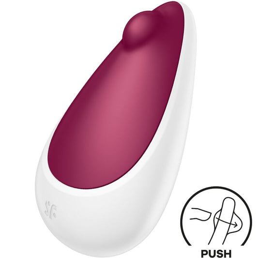 SATISFYER - SPOT ON 3 ESTIMULADOR DE CLITÓRIS VERMELHO