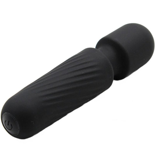 ARMONY - SEU MASSAGEADOR E VIBRADOR MÁGICO RECARREGÁVEL 10 VIBRAÇÕES PRETO