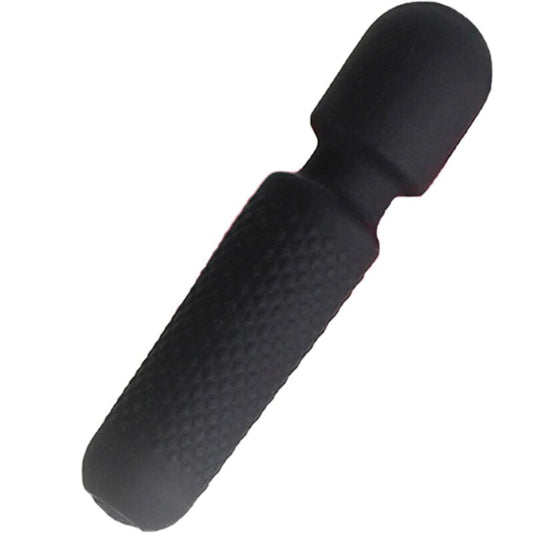 ARMONY - SEU MASSAGEADOR E VIBRADOR MÁGICO RECARREGÁVEL 10 VIBRAÇÕES SILICONE PRETO