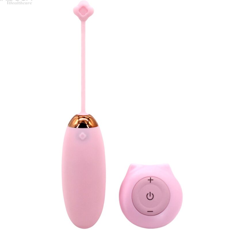 ARMONY - KITTY FUN OVO VIBRANTE CONTROLE REMOTO 10 VIBRAÇÕES ROSA