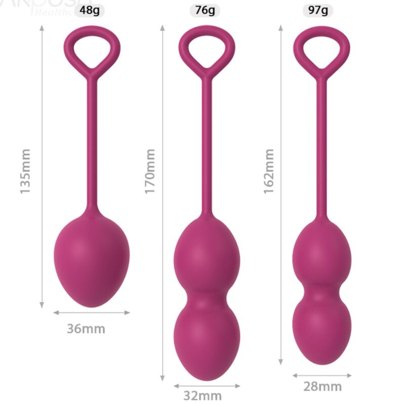 ARMONY - ANABIOSIS VAGINAL WEIGHTS 3 LEVELS BUGAMBILLA