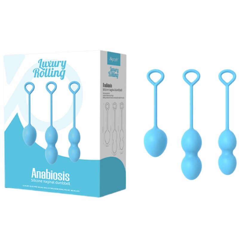 ARMONY - ANABIOSIS VAGINAL WEIGHTS 3 LEVELS BLUE