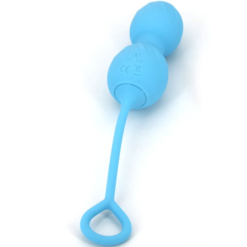 ARMONY - BLOSSOMS VAGINAL WEIGHTS VIBRATOR REMOTE CONTROL 10 VIBRATIONS BLUE