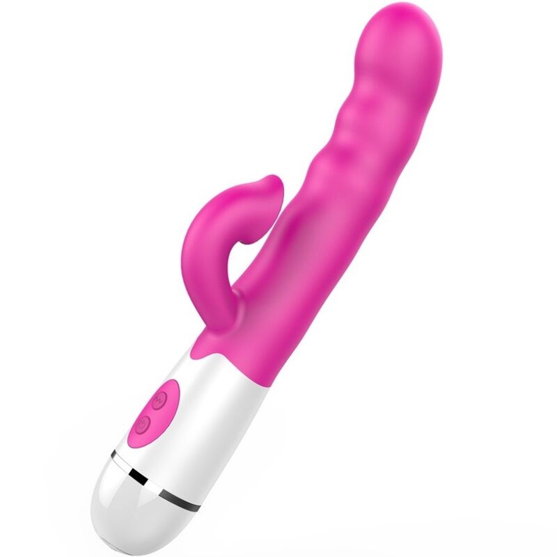 ARMONY - AMIR VIBRADOR MULTIFUNCIONAL COM LÍNGUA ESTIMULANTE 16 VELOCIDADES ROSA