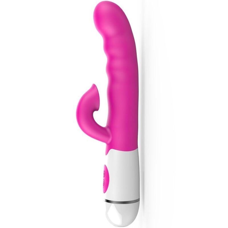 ARMONY - AMIR VIBRADOR MULTIFUNCIONAL COM LÍNGUA ESTIMULANTE 16 VELOCIDADES ROSA