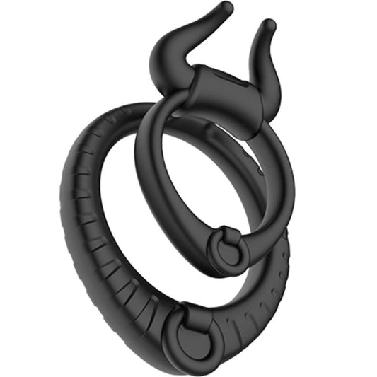 ARMONY - BULL'S PASSION BLACK RING